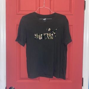 Puma Army Green T-shirt With Cano Logo (Mens Medium)